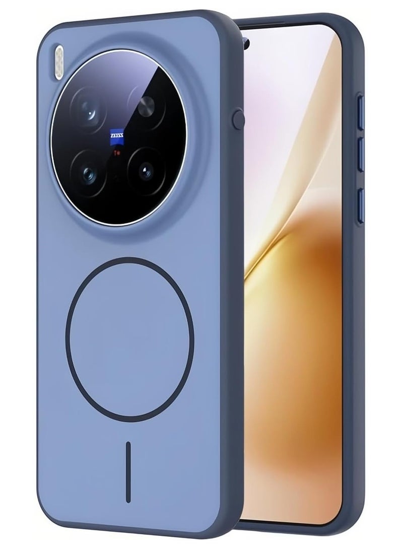 general Case Compatible with VIVO X300 Pro 2025 [Compatible with Mag-Safe] Full Protection PC Hard Back + TPU Soft Frame Anti-Fall Matte Slim Case