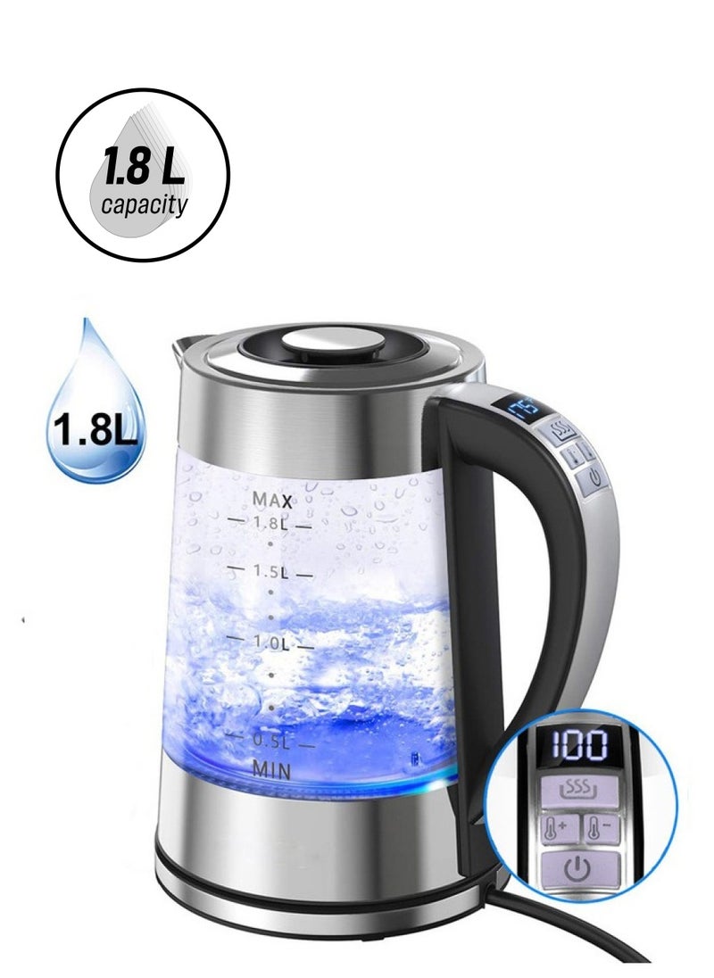 ASIV - Electric Kettle 1.8L Temperature Control With Keep Warm With Filter - Image 1