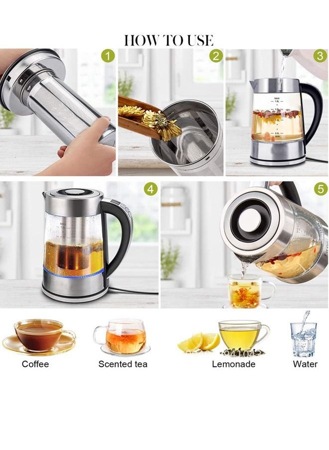 ASIV - Electric Kettle 1.8L Temperature Control With Keep Warm With Filter - Image 1