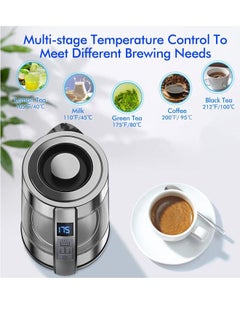 ASIV Electric Kettle 1.8L Temperature Control With Keep Warm With Filter  - Image 5