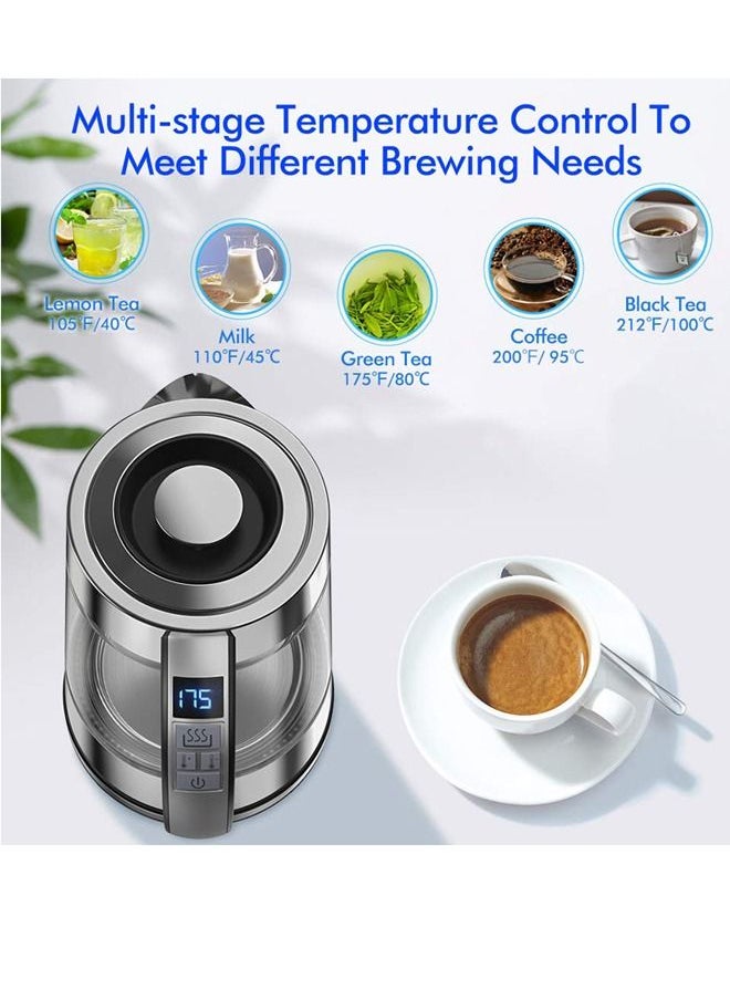 ASIV - Electric Kettle 1.8L Temperature Control With Keep Warm With Filter - Image 1