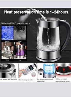 ASIV Electric Kettle 1.8L Temperature Control With Keep Warm With Filter  - Image 2