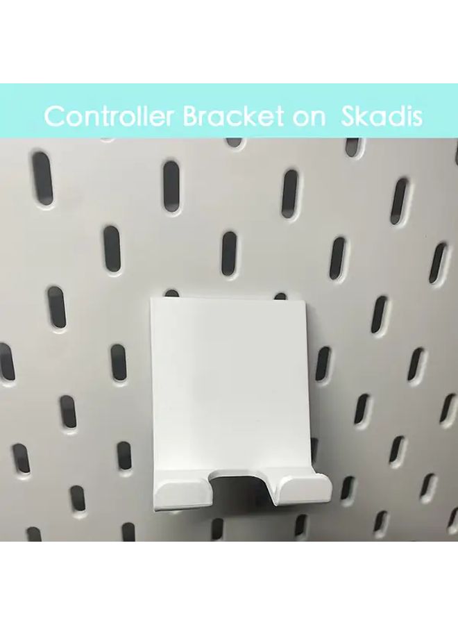 White 3D Printed Controller Bracket Stable Practical Gamepad Holder 1 Piece - Image 2