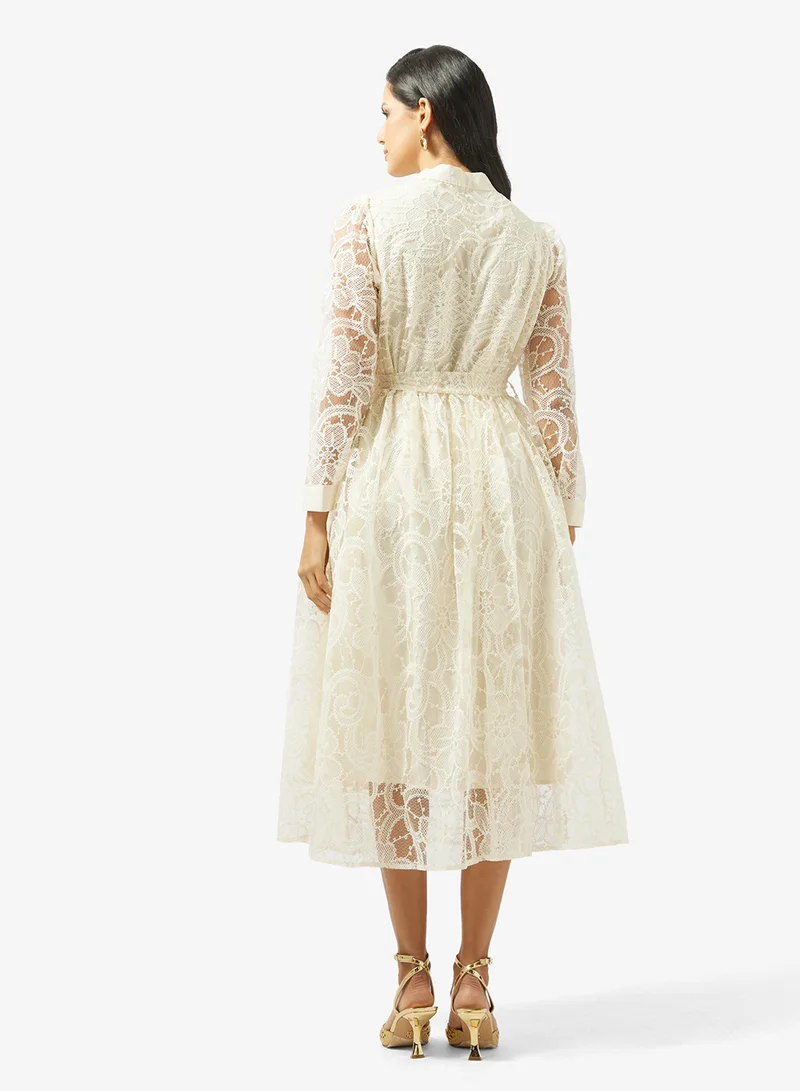 خزانة Lace A-line Dress