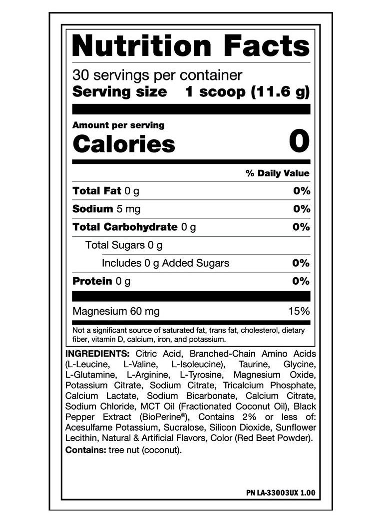 Mutant - Mutant BCAA 9.7 Fruit Punch 30 Servings 348g - Image 1