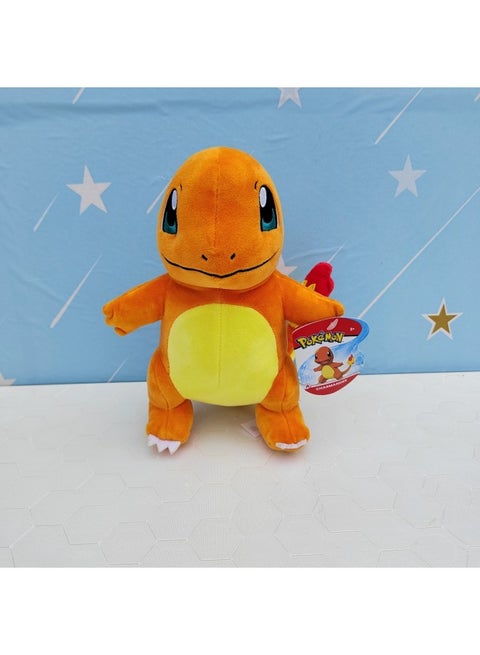 Pokemon Elf Baby Fire Dragon Pikachu Tearful Eyes Lizard Wonderful Frog Seed Grass Seedling Turtle Plush Toy Doll-Specifications:Standing On The 15th, Both Eyes Open-Color:independent Compression