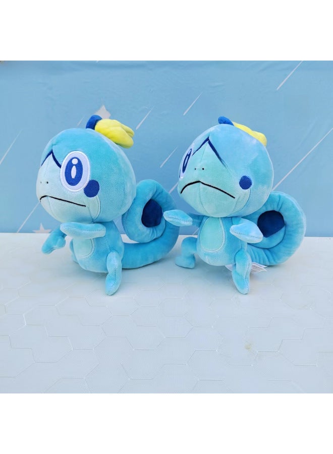 Pokemon Elf Baby Fire Dragon Pikachu Tearful Eyes Lizard Wonderful Frog Seed Grass Seedling Turtle Plush Toy Doll-Specifications:Standing On The 15th, Both Eyes Open-Color:independent Compression