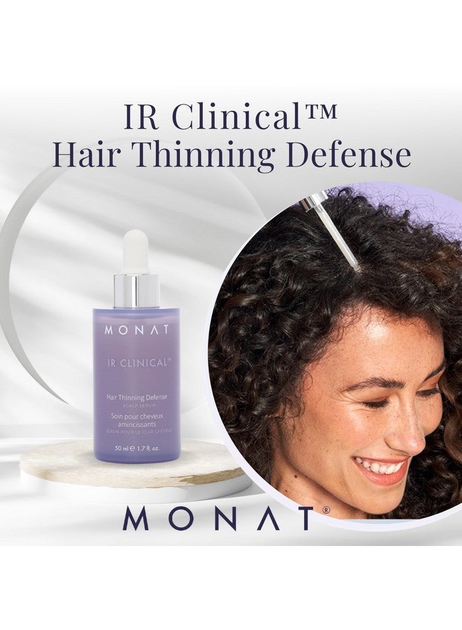 MONAT IR Clinical™ Hair Thinning Defense Serum - Hair Restoration Serum Packed with Natural Bioactive Ingredients - Hair Density Booster for Thicker Fuller Hair - Scalp Nourishing Serum - Image 2