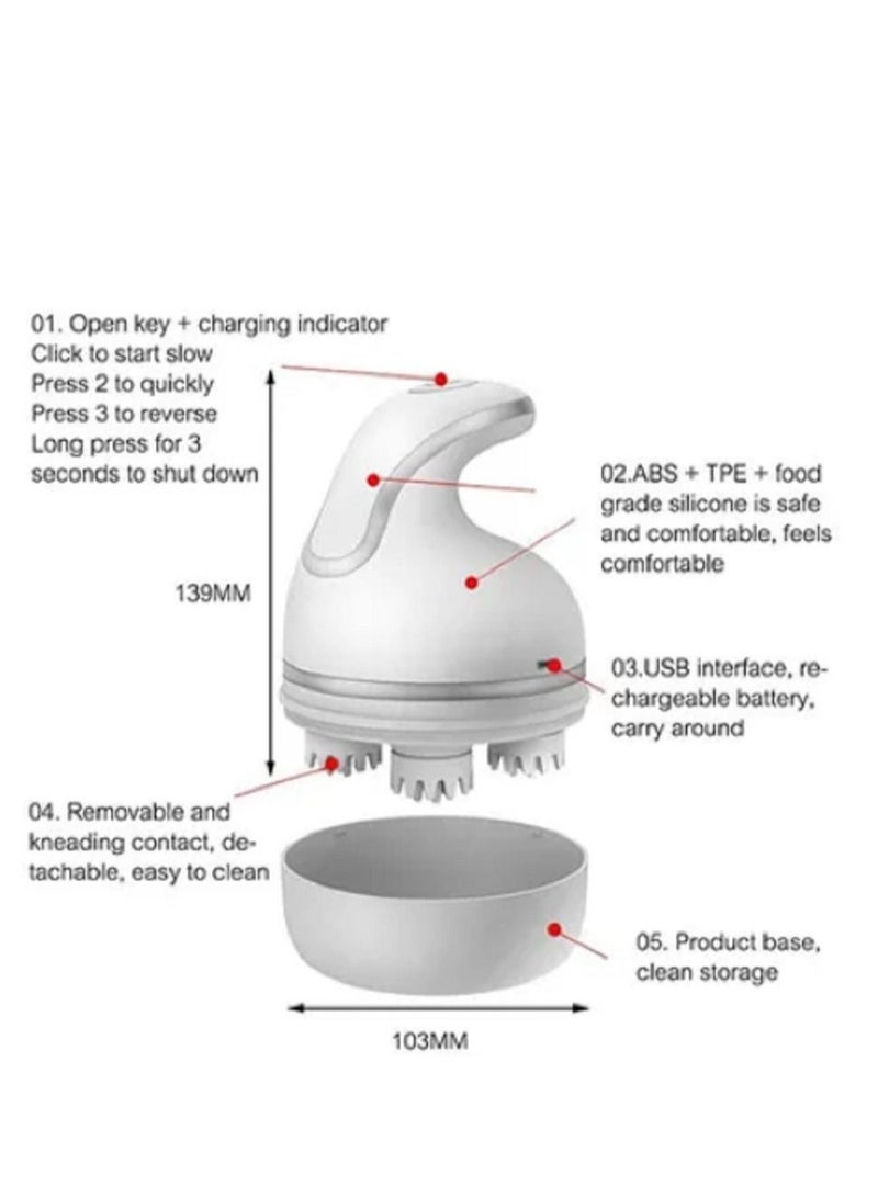 ترو إنجوي مدلك فروة الرأس الكهربائي - Image 4