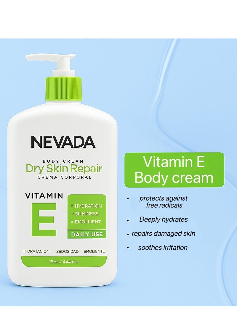 Dry Skin Repair Vitamin E Body Cream Nevada 444ml