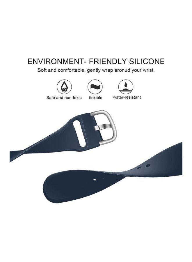 BGM Replacement Band for Apple Watch Series 1/2/3/4/5/6/SE 38/40mm Blue - Image 3