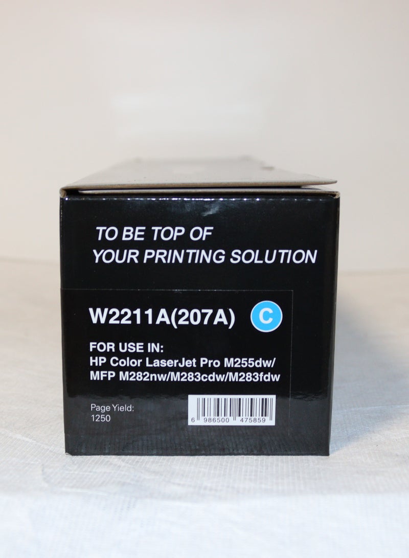 OBC Compatible OBC LaserJet Toner 207A Cyan (W2211A) The ideal solution for high-quality printing and reliable performance. This toner delivers up to 1,350 pages of printing - Image 3