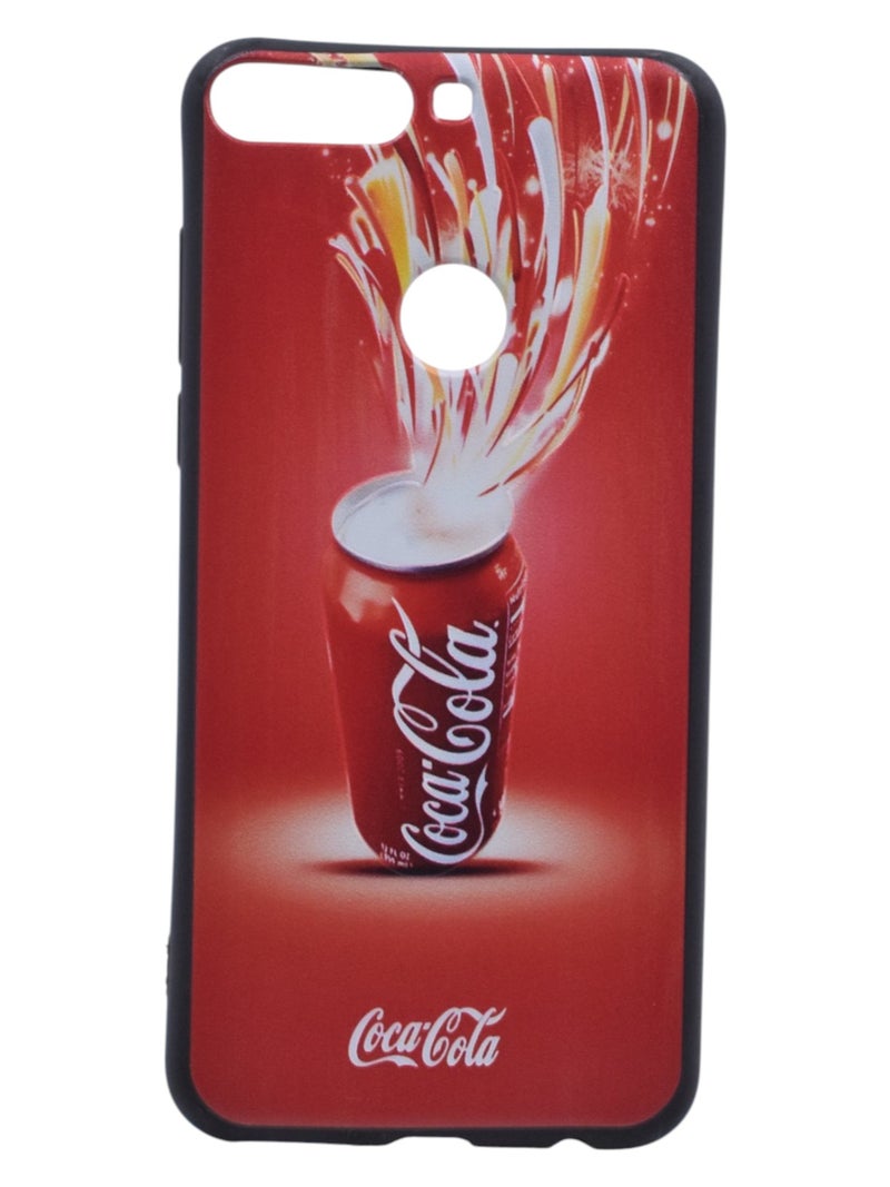 Coca-Cola Plastic Back Cover For Honor 7C - Multicolor 552 - Image 1