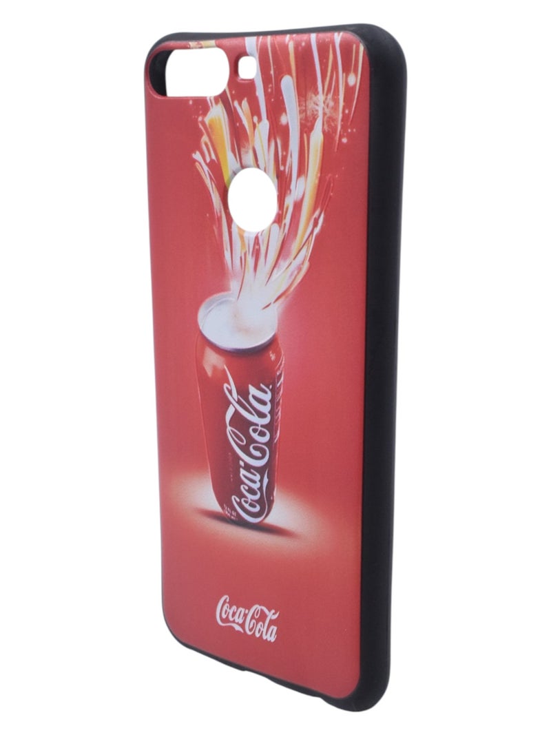 Coca-Cola Plastic Back Cover For Honor 7C - Multicolor 552 - Image 3