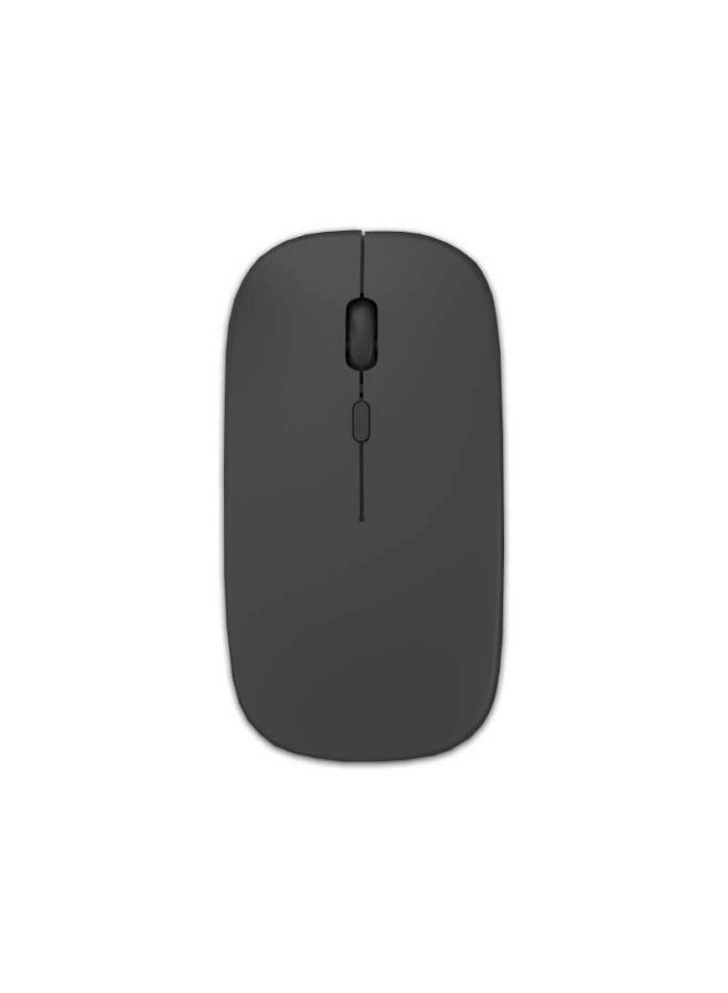 Wireless Mouse For Ipad Phone Tablet Mute Mini Girls Cute Computer Office Bluetooth Mouse-Color:Dual-mode Charging Mouse-dark Purple - Image 5