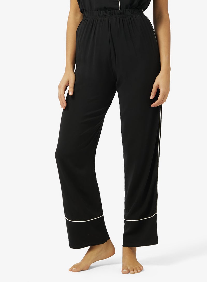 Ginger Relaxed Wrap Shirt and Pyjama Set - Image 4