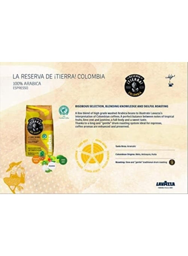 Lavazza Tierra Colombia Coffee Beans 100% Arabica 1kg - Image 4