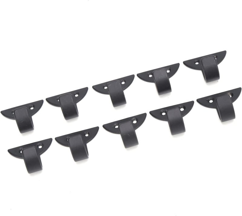 GLOGLOW Nan 10Pcs Wall Hooks, Iron Mini Hooks for Hanging Coats, Scarves, Bags, Towels, Keys, Perfect for Home and Office Organization Office Supplies - Image 2