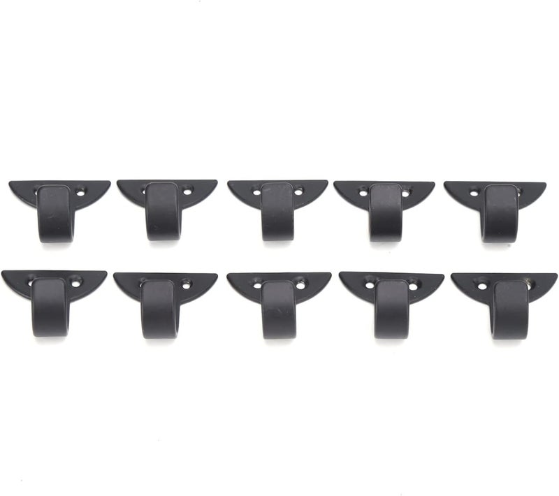 GLOGLOW Nan 10Pcs Wall Hooks, Iron Mini Hooks for Hanging Coats, Scarves, Bags, Towels, Keys, Perfect for Home and Office Organization Office Supplies - Image 3