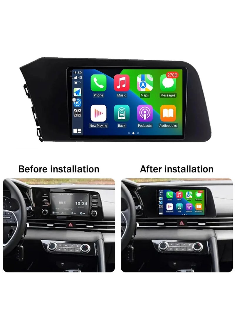 Advanced Android Radio for  Hyundai ELANTRA 2020-2022  – 2Year Warranty  4GB RAM, 32GB Storage, Apple CarPlay & Android Auto, Free Night Vision Camera & Navigation - Image 2