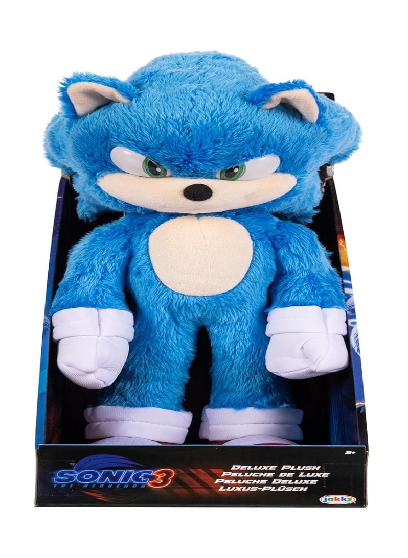 Jakks JAKKS-SONIC3 MOVIE DELUXE PLUSH SONIC 13  - Image 1