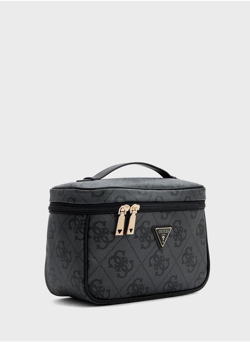 GUESS Logo Cosmetic Organiser Bag  - Image 3
