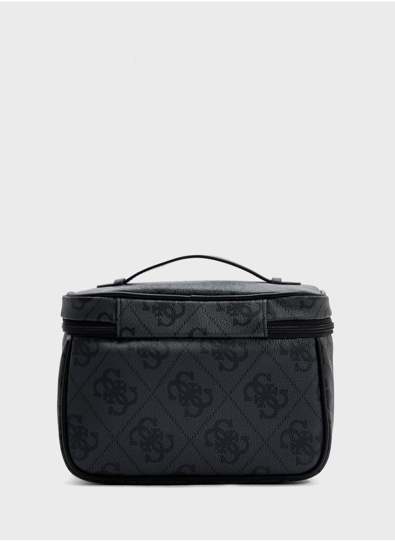 GUESS Logo Cosmetic Organiser Bag  - Image 2