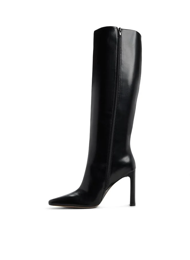 Aldo  Elyne Ladies Black Knee-High Boots for Women | Best Price UAE