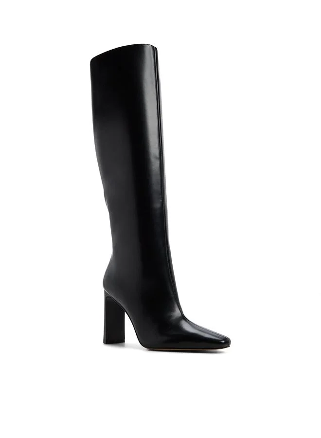 Aldo  Elyne Ladies Black Knee-High Boots for Women | Best Price UAE