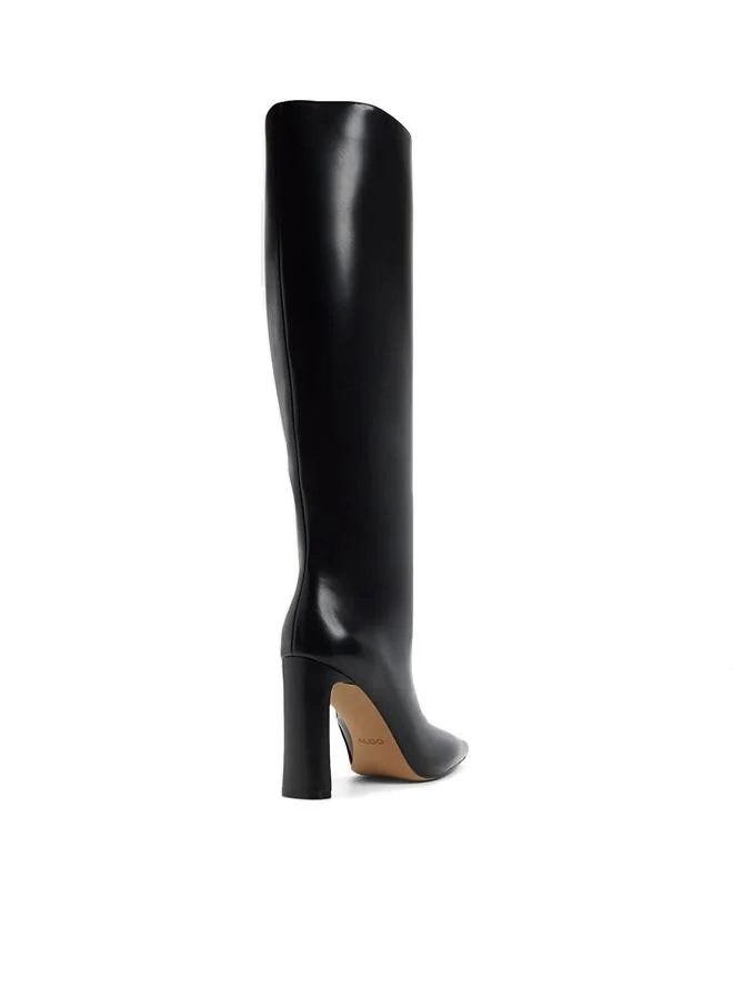 Aldo  Elyne Ladies Black Knee-High Boots for Women | Best Price UAE
