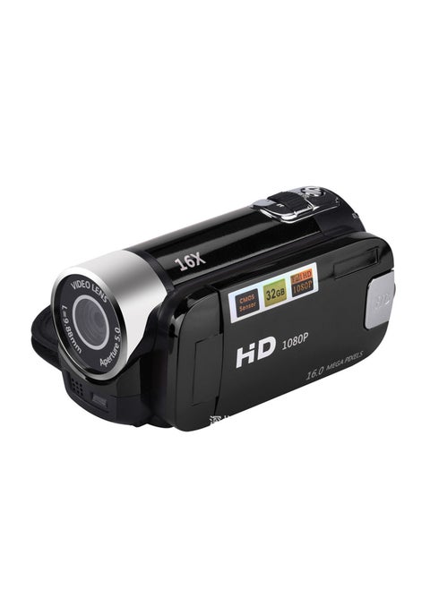 Digital Camcorder, DH-90 16X Digital Zoom 2.7 Inch Colourful Display Screen, High Definition Camera Image Video Shooting Camcorder US Plug 110-240V