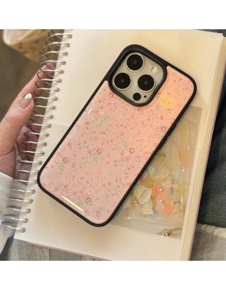 NIBEMINENT Rose Petals Protective TPU Case Cover For IPhone 15 Plus, Foundation