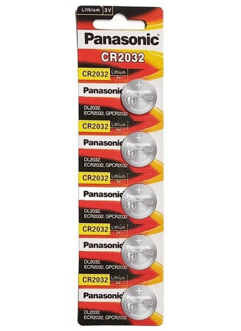 CR2032 Lithium Battery Silver