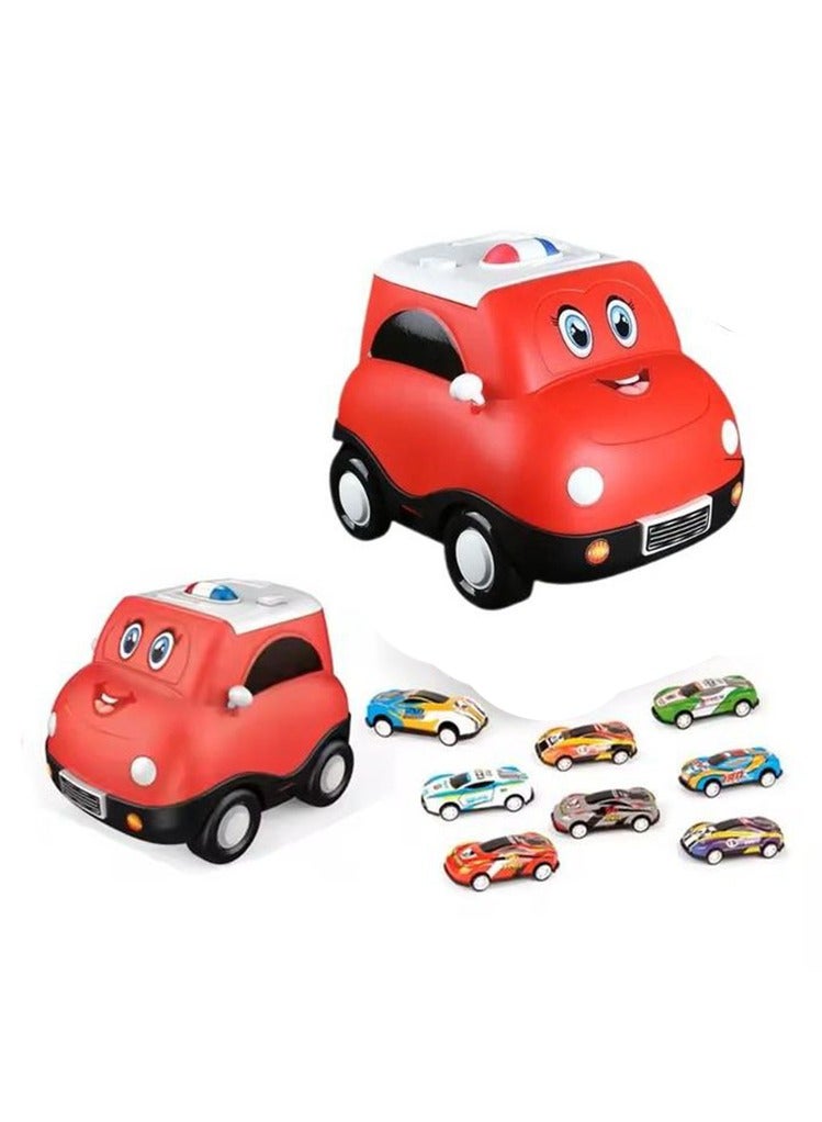FUN MOMENT 30 Pieces Pull Back Cars in Various Shapes - Image 1