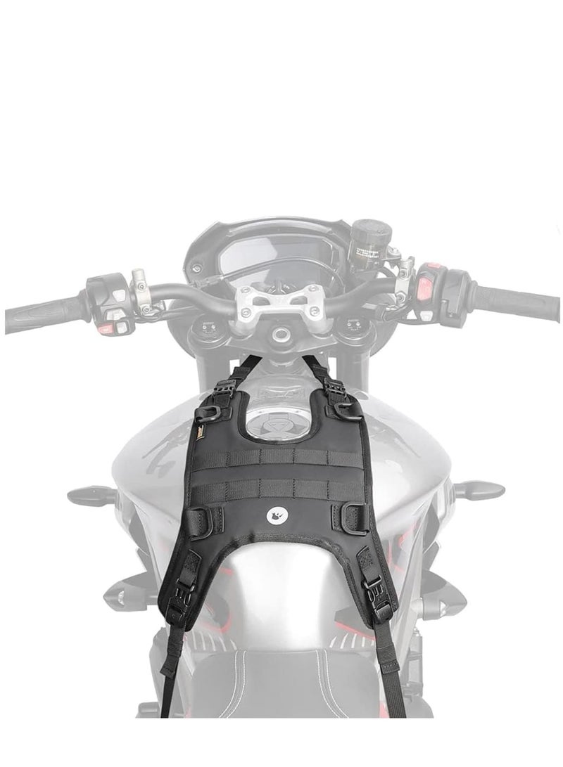 Zikra Motorcycle Tank Bag, Bumper Bag Universal Saddle Bag Mounting Base - Image 2