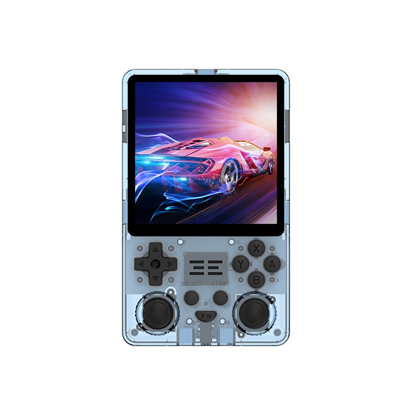 Handheld Game 4.0-inch IPS High-clear Screen, Open Source Game Console, WiFi 2.4G Model BT Function 64bits 3D Simulators, Rechargeable Long Battery Life, Massive games Dual Card Design,