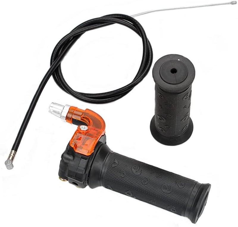 Full Set ATV Accessories Throttle Grip Cable Kit Handle Grip for Wheeler ATV Throttle Cable Assembly - Image 1