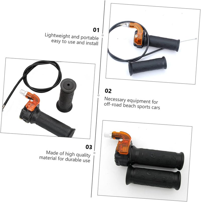 Full Set ATV Accessories Throttle Grip Cable Kit Handle Grip for Wheeler ATV Throttle Cable Assembly - Image 5