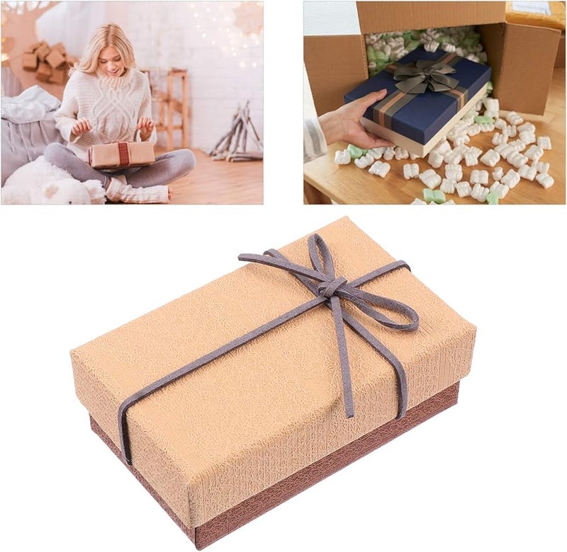 6 قطع من علبة أحمر الشفاه الورقية الأنيقة بتصميم ربطة الحزام لتغليف العطلات - Image 5