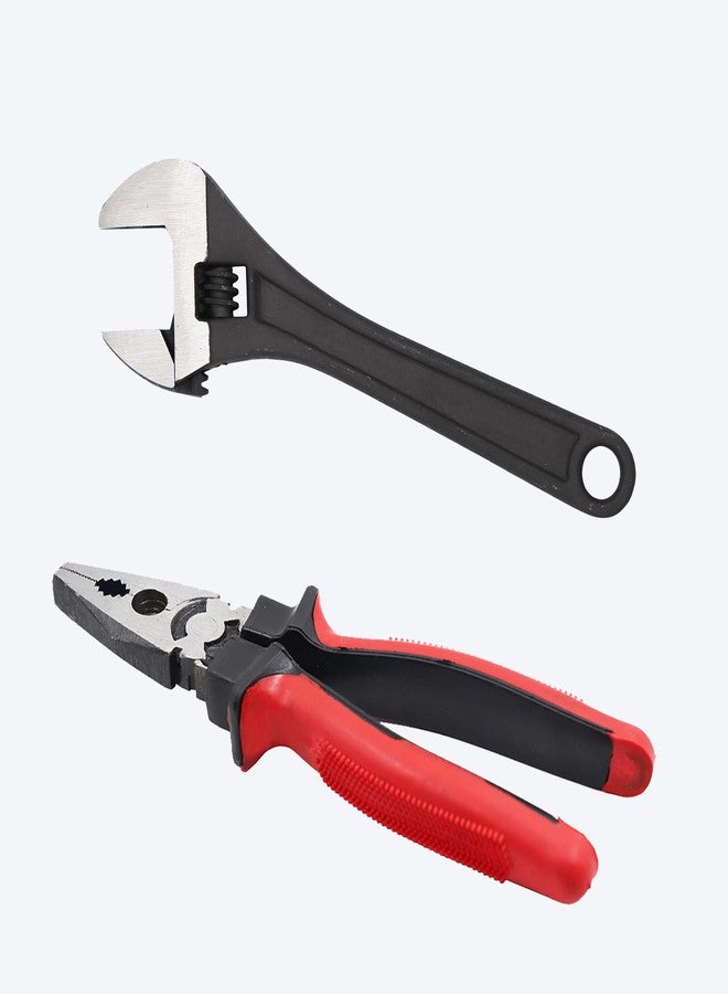 Walker's Walkers WKCB182M1 10" inch with 0-30mm Jaw Opening Capacity with Combinational Plier Adjustable Wrench Spanner Hand Tool - Image 1
