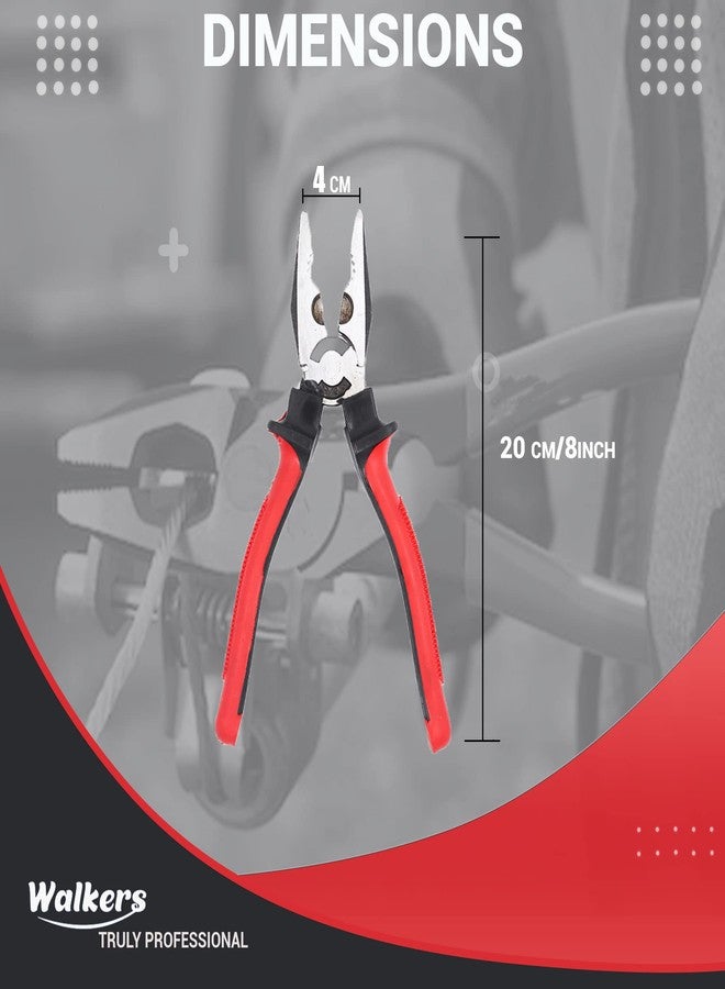 Walker's Walkers WKCB182M1 10" inch with 0-30mm Jaw Opening Capacity with Combinational Plier Adjustable Wrench Spanner Hand Tool - Image 5