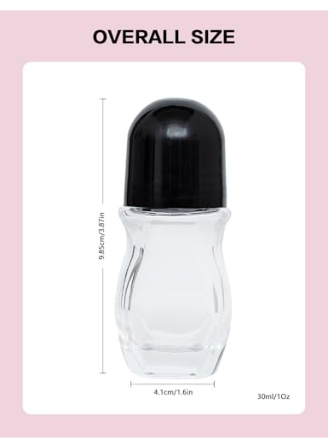 Eoglirie Glass Deodorant Roller Bottle Leak Proof Refillable Roller Bottles Containers 2 - Image 3