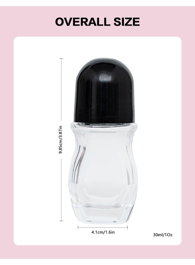 Eoglirie Glass Deodorant Roller Bottle Leak Proof Refillable Roller Bottles Containers 2 - Image 4