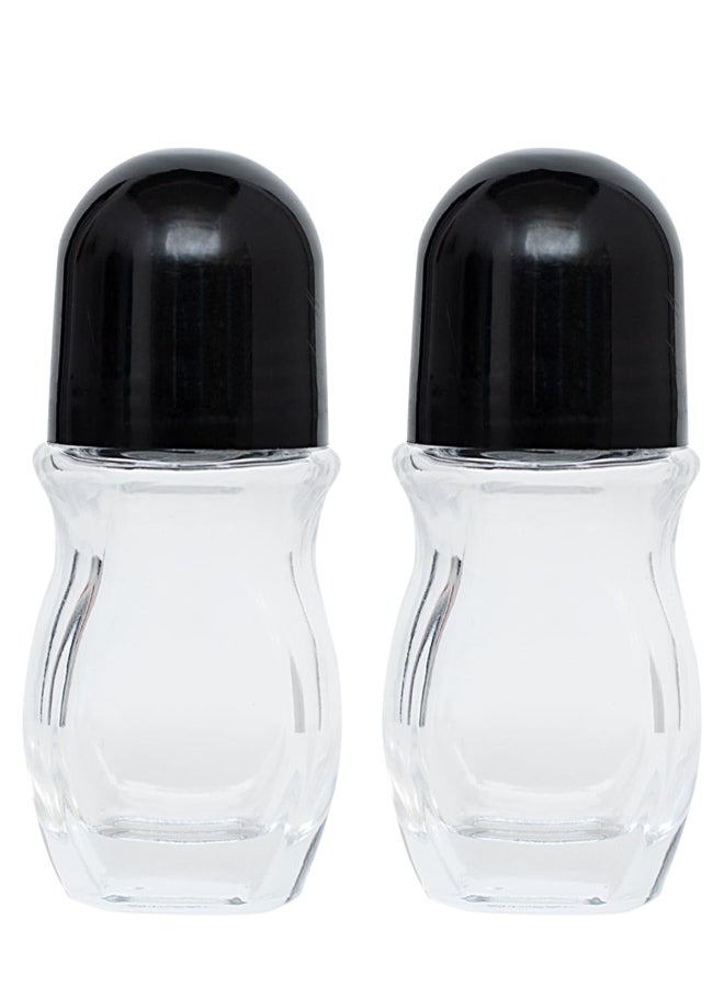 Eoglirie Glass Deodorant Roller Bottle Leak Proof Refillable Roller Bottles Containers 2 - Image 2