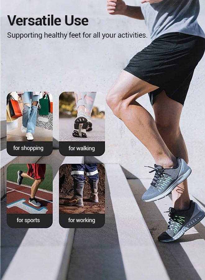 Beauenty Foot Care Ortholite Breathable Shock Absorbing Sports Insoles for Running and Training Shoes with Arch Support (Sizes 39-41, 42-44) - Image 4