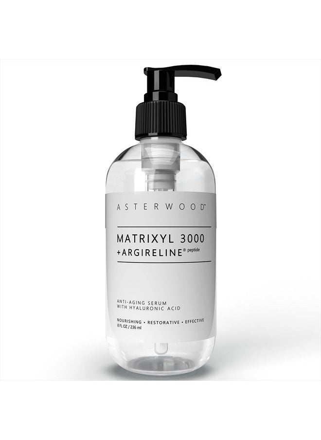 Asterwood Naturals - Asterwood Matrixyl 3000 + Argireline + Hyaluronic Acid Organic Serum for Face; Anti-Aging Face Serum, Anti-Wrinkle Serum, Facial Skin Serum Skin Care Products, 237ml/8 oz - Image 1