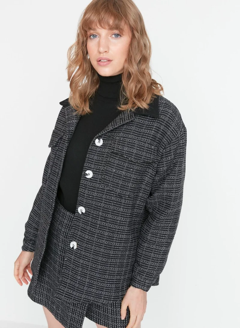 trendyol Button Down Poket Detail Jacket
