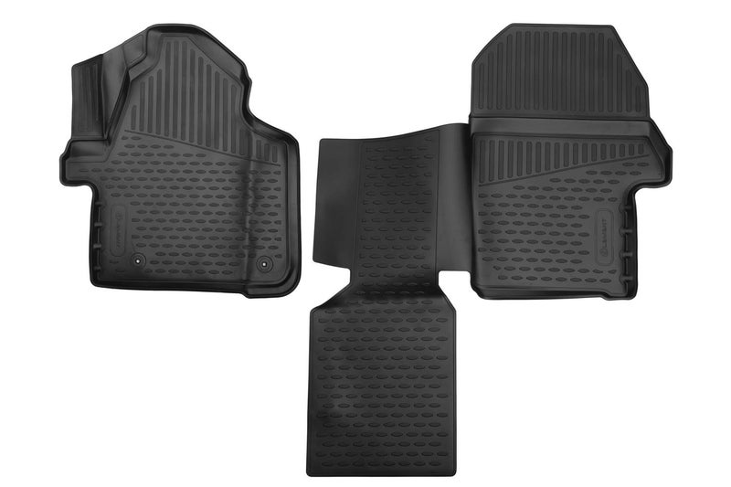 Element 3D Floor mats Designed for Mercedes Sprinter, 316/516 BlueTec 4x4 2013-2019 2 pcs. - Image 1