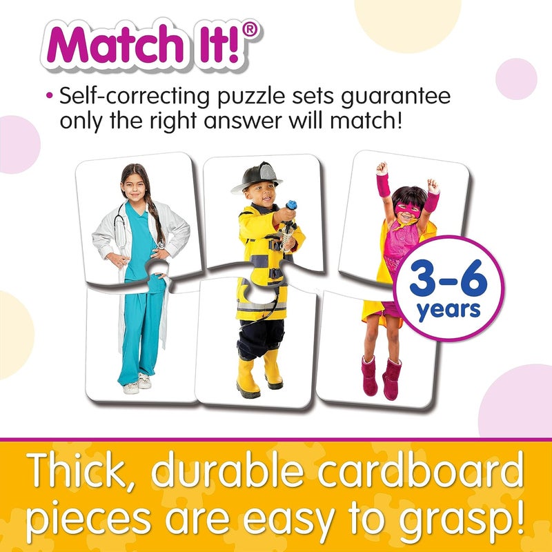 The Learning Journey Match It - Who Am I? Self-Correcting Matching Puzzle Set for Kids - Image 3
