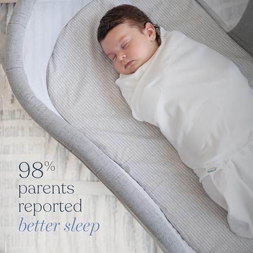 HALO 100% Cotton Sleepsack Swaddle, 3-Way Adjustable Wearable Blanket, TOG 1.5, Ocean Life, Small, 3-6 Months - Image 3